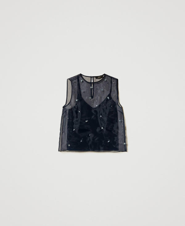 ベスト・ジレ TWINSET SS25 ABITO (251TT2275 12438) Women's elegant daytime and evening tops