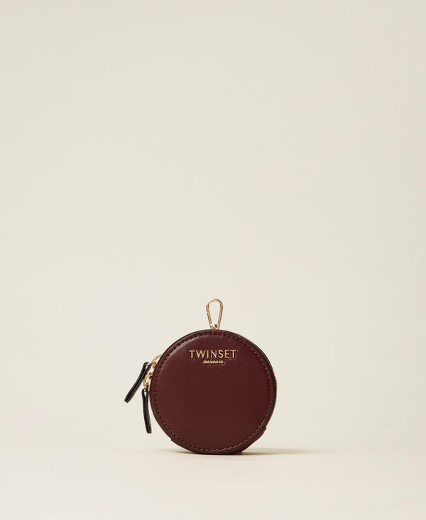 Coin holder with key ring and zip