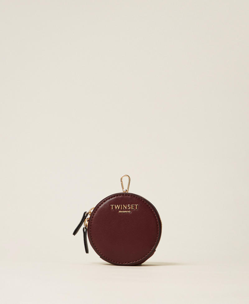 Münzbörse mit Schlüsselanhänger und Reißverschluss Purple Eden Frau 252TL8042_12635_01