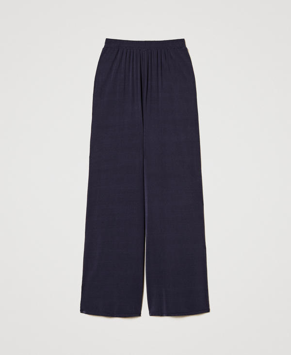 Pantaloni a palazzo in jersey