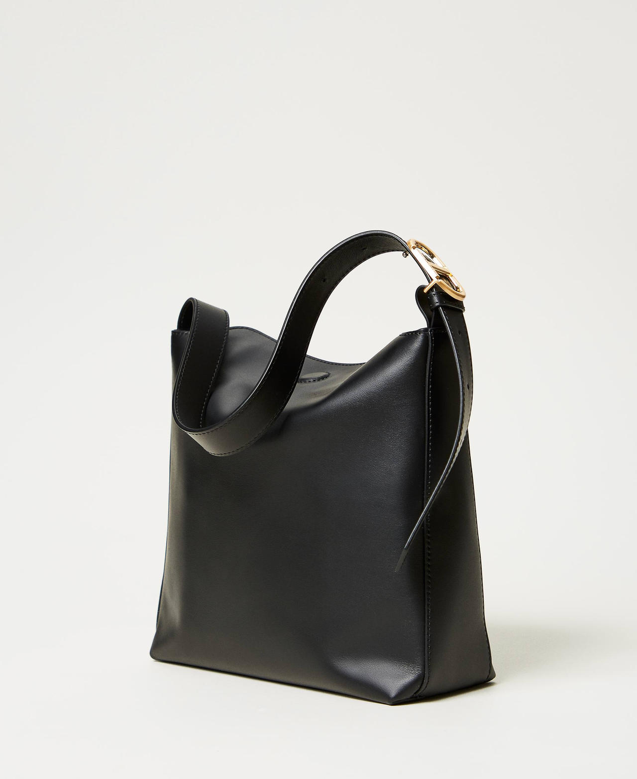 ‘Jolie’ leather hobo bag Black Woman 251TB7460_00006_03