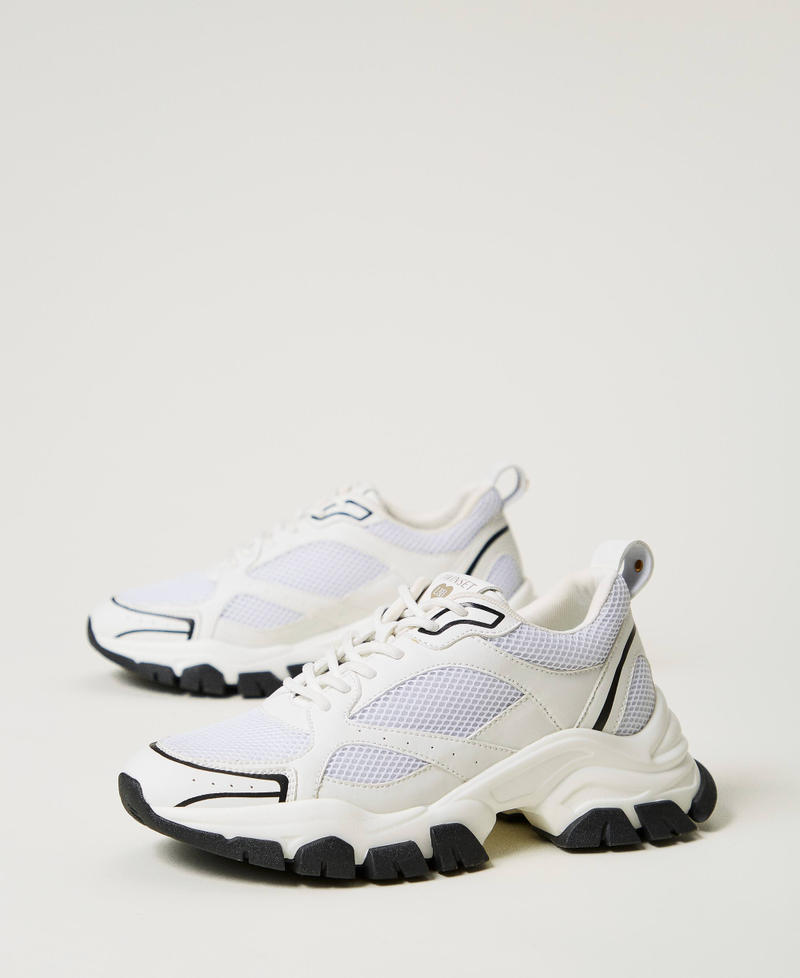 Running trainers with inserts White Woman 251LLT012_00001_02