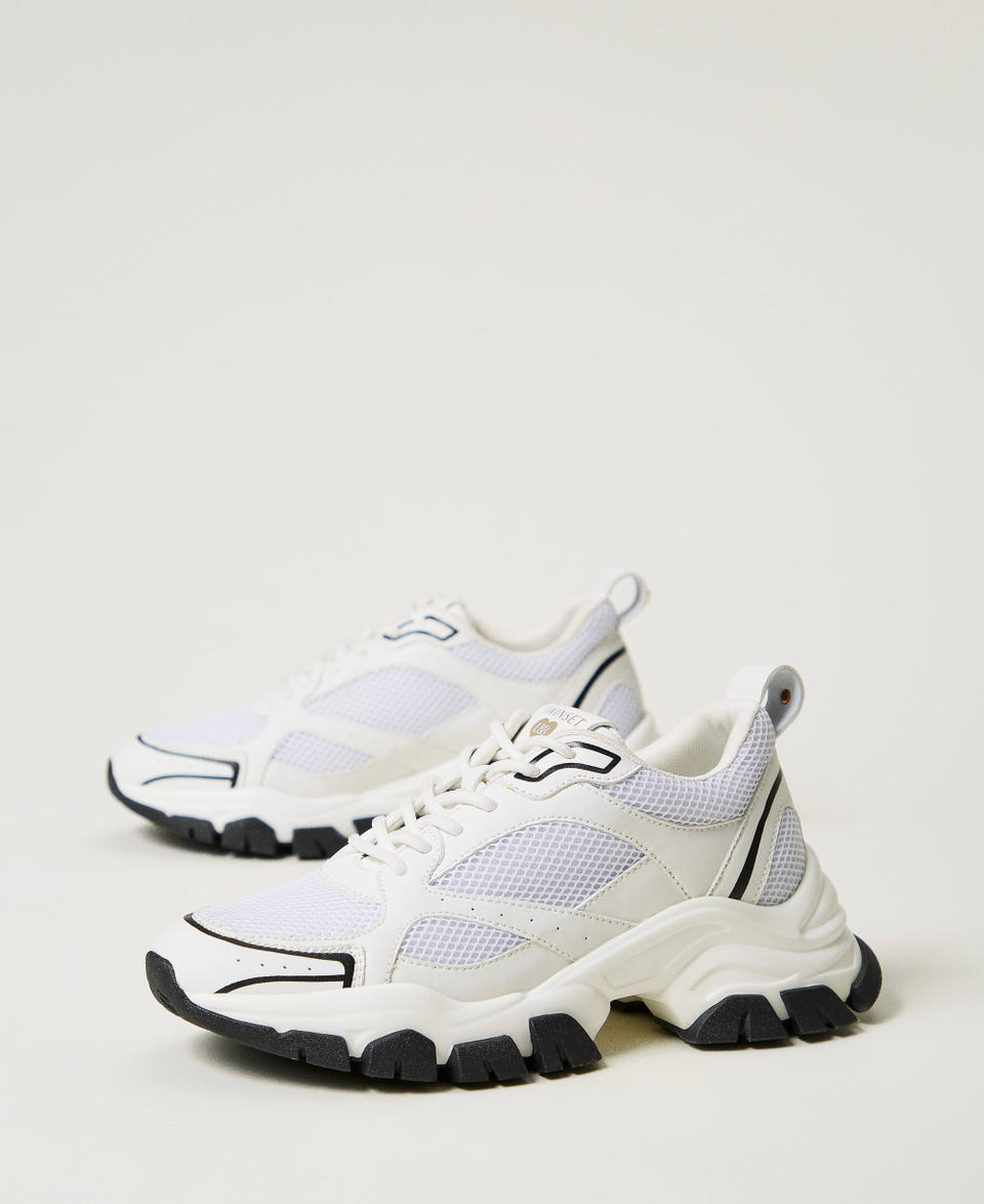 Running trainers with inserts White Woman 251LLT012_00001_02