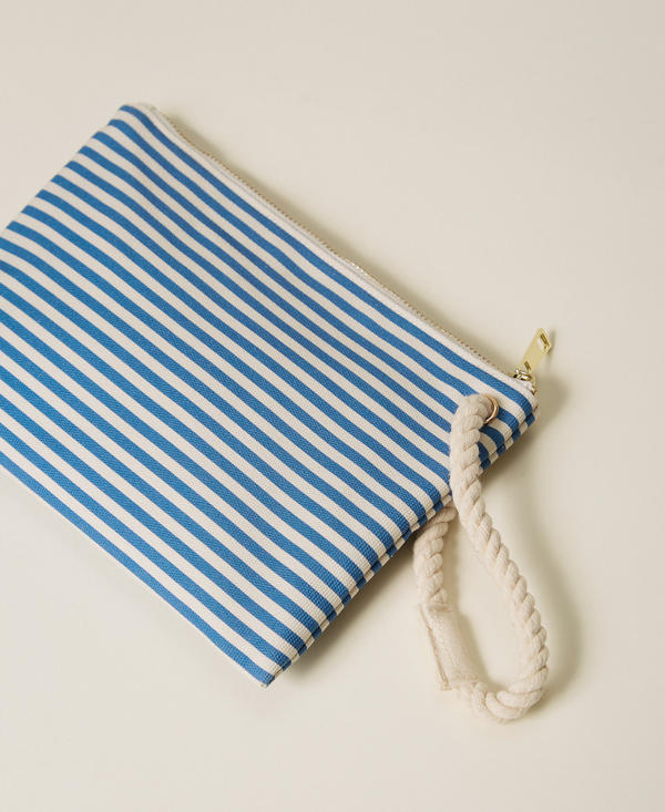 Canvas clutch