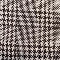 Glen plaid shirt "Snow" White/Black Glen Plaid Girl 13817_C
