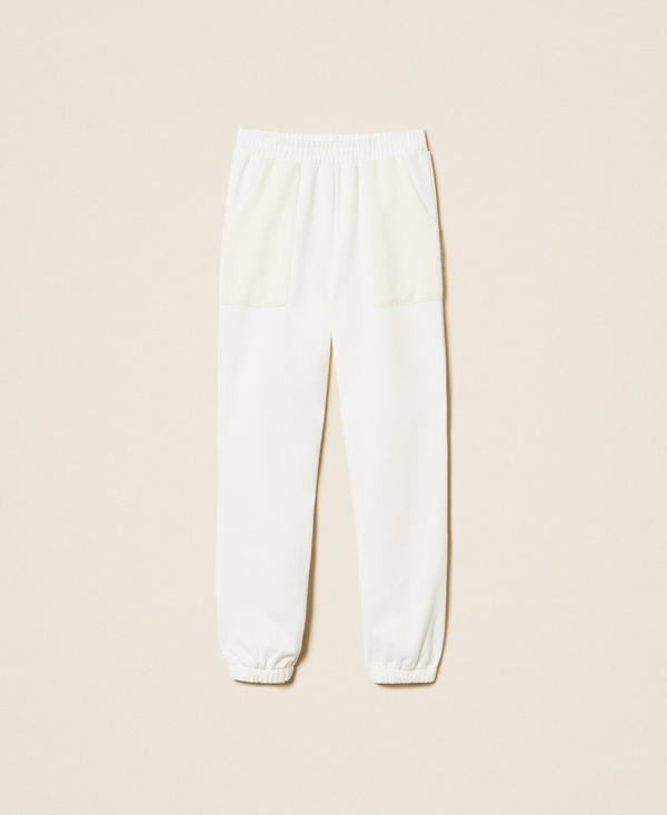 Джоггеры из трикотажа и футера