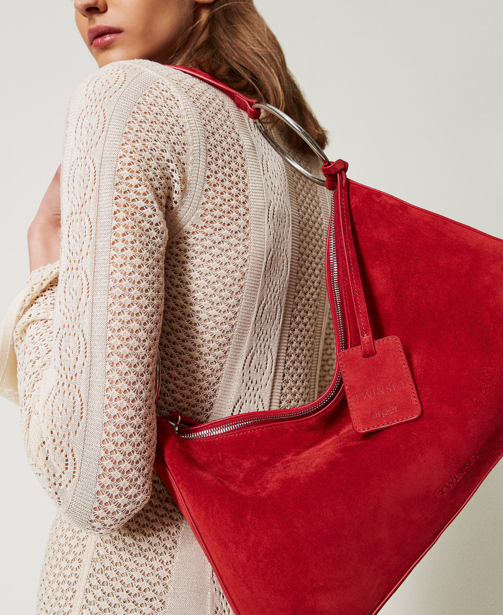 'Liliane' Twinset x Arper bag Oriental red Woman 251TD8340_00544_T0