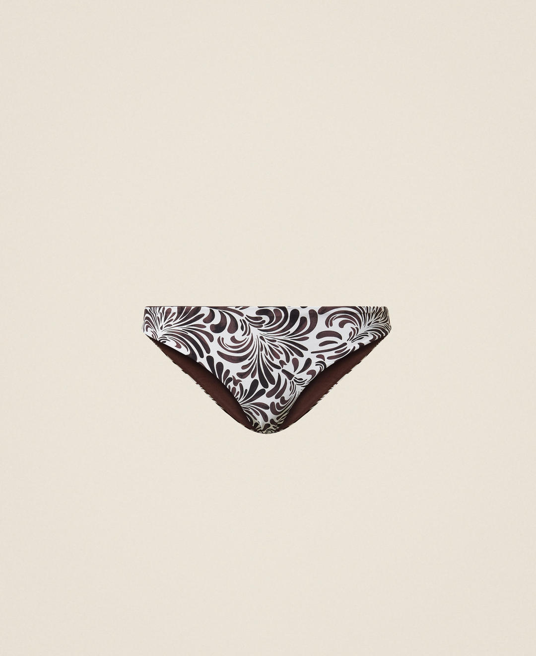 Slip de bain avec imprimé botanique