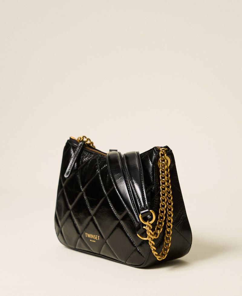 Medium Liliane quilted leather bag Black Woman 262TD8151_00006_02