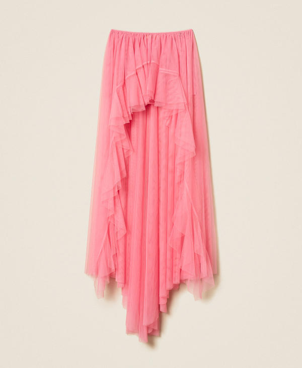 MYFO long asymmetric tulle skirt