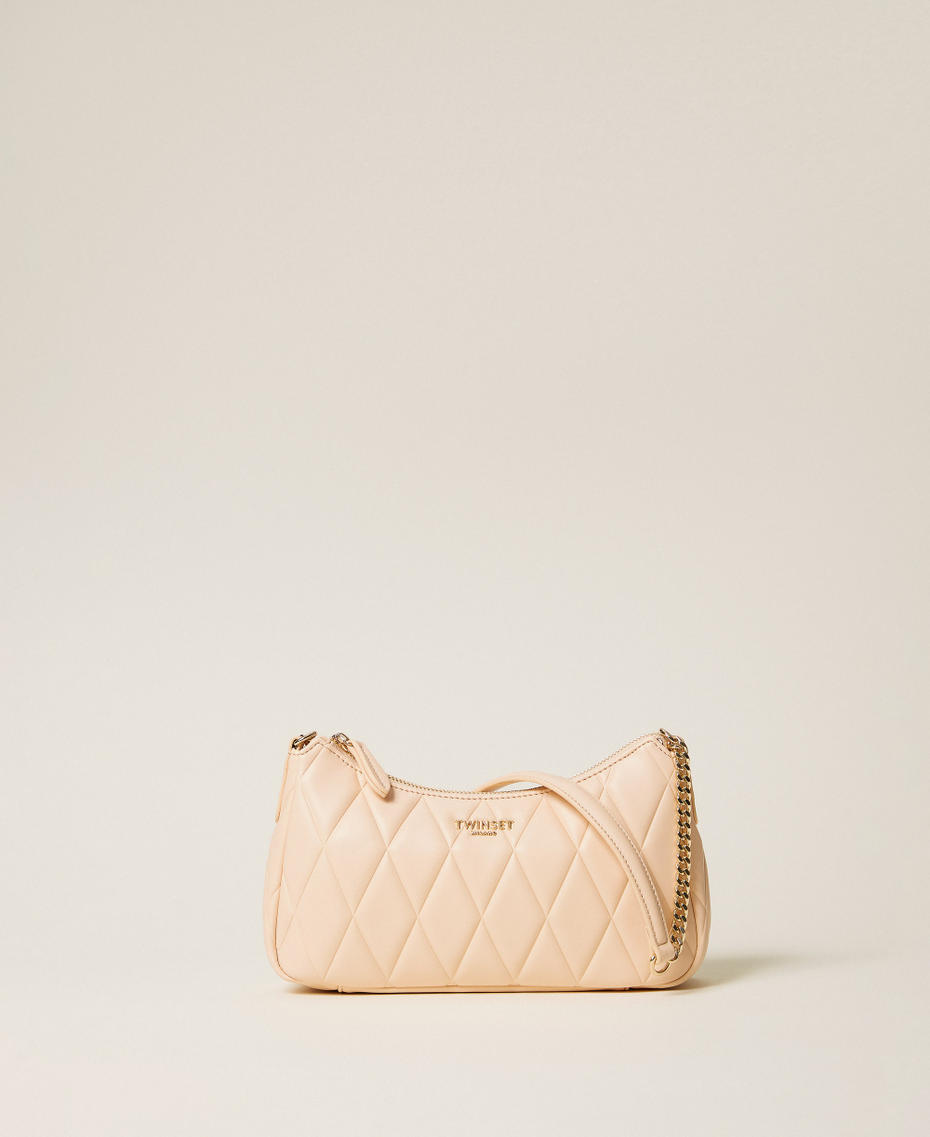 Gesteppte Umh&auml;ngetasche &bdquo;Peach Pink&ldquo;-Rosa Frau 261TB7284_11750_01