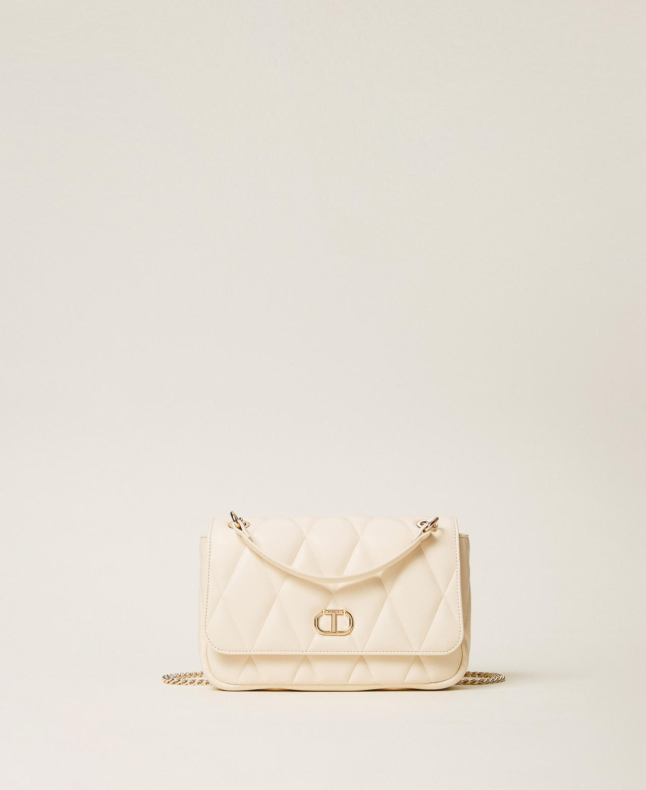 Bolso bandolera mediano acolchado Beige "Parchment" Mujer 252TB7053_07222_01