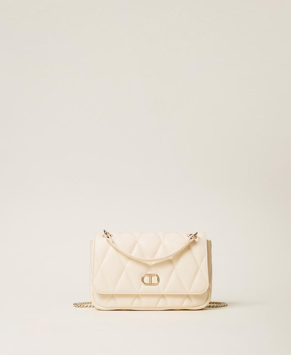 Medium quilted shoulder bag