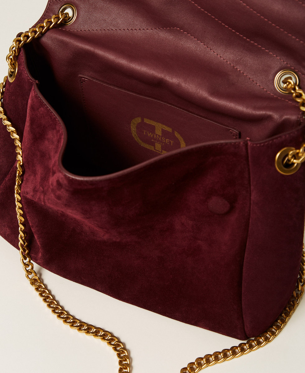 Sac à bandoulière « Dreamy » réversible en cuir Violet « Winetasting » Femme 252TB7360_05609_04