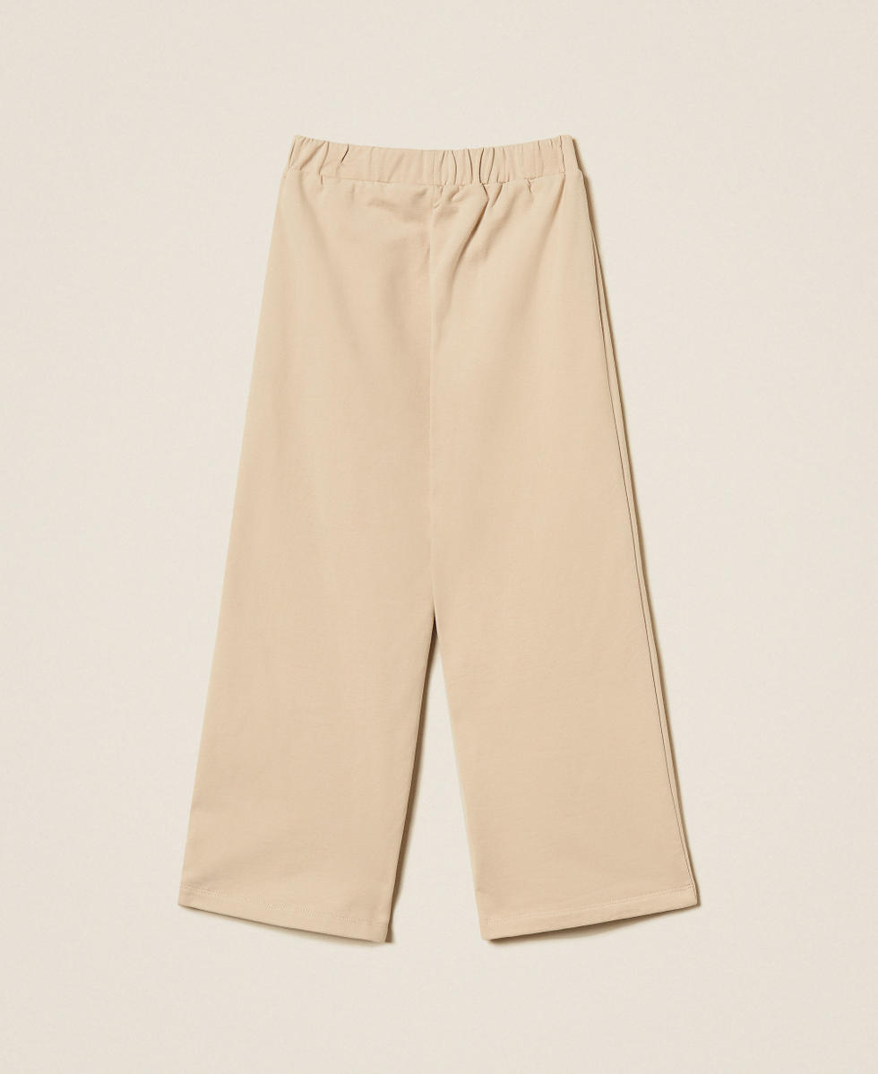 Pantalon ample en molleton Beige &laquo;&nbsp;Crystal Sand Dark&nbsp;&raquo; Fille 252GJ2061_12690_S1
