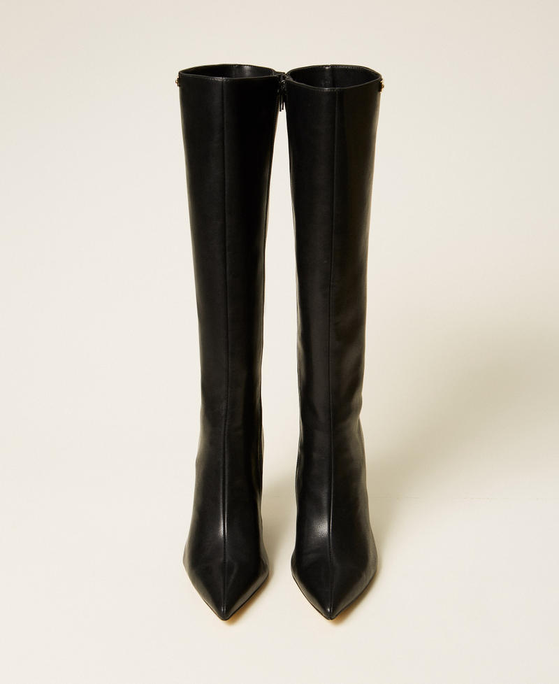 High wedge boots Black Woman 252TGT210_00006_04