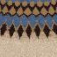 Pull Myfo en mohair m&eacute;lang&eacute; jacquard Jacquard Multicolore Bleu Arizona Blue Femme 14122_C