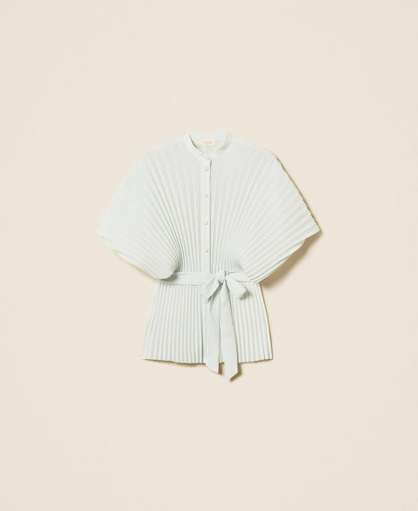 Camicia in cr&ecirc;pe de Chine riciclato