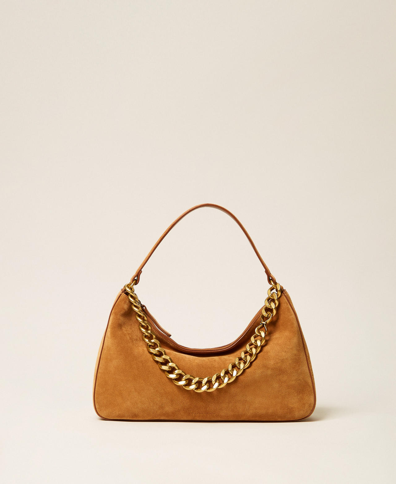 Liliane medium suede bag