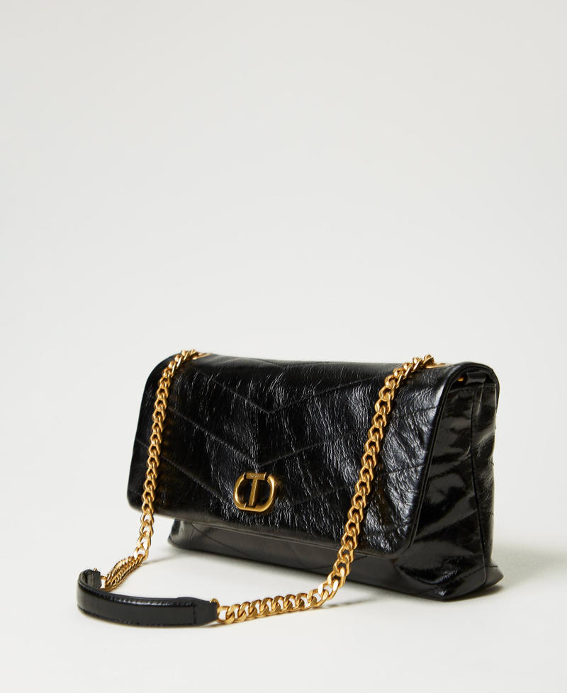 Borsa a tracolla ‘Madison’ in pelle Nero Donna 251TB7451_00006_02