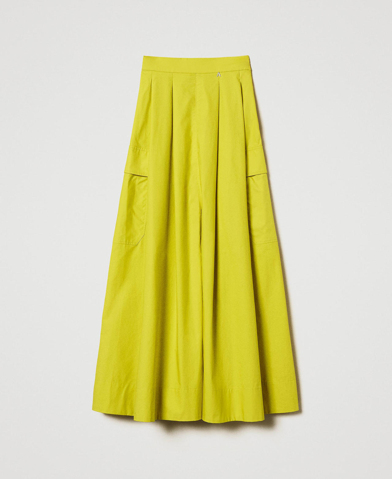 Gonna lunga in popeline con pieghe Citronelle Donna 251AP2307_00910_0S