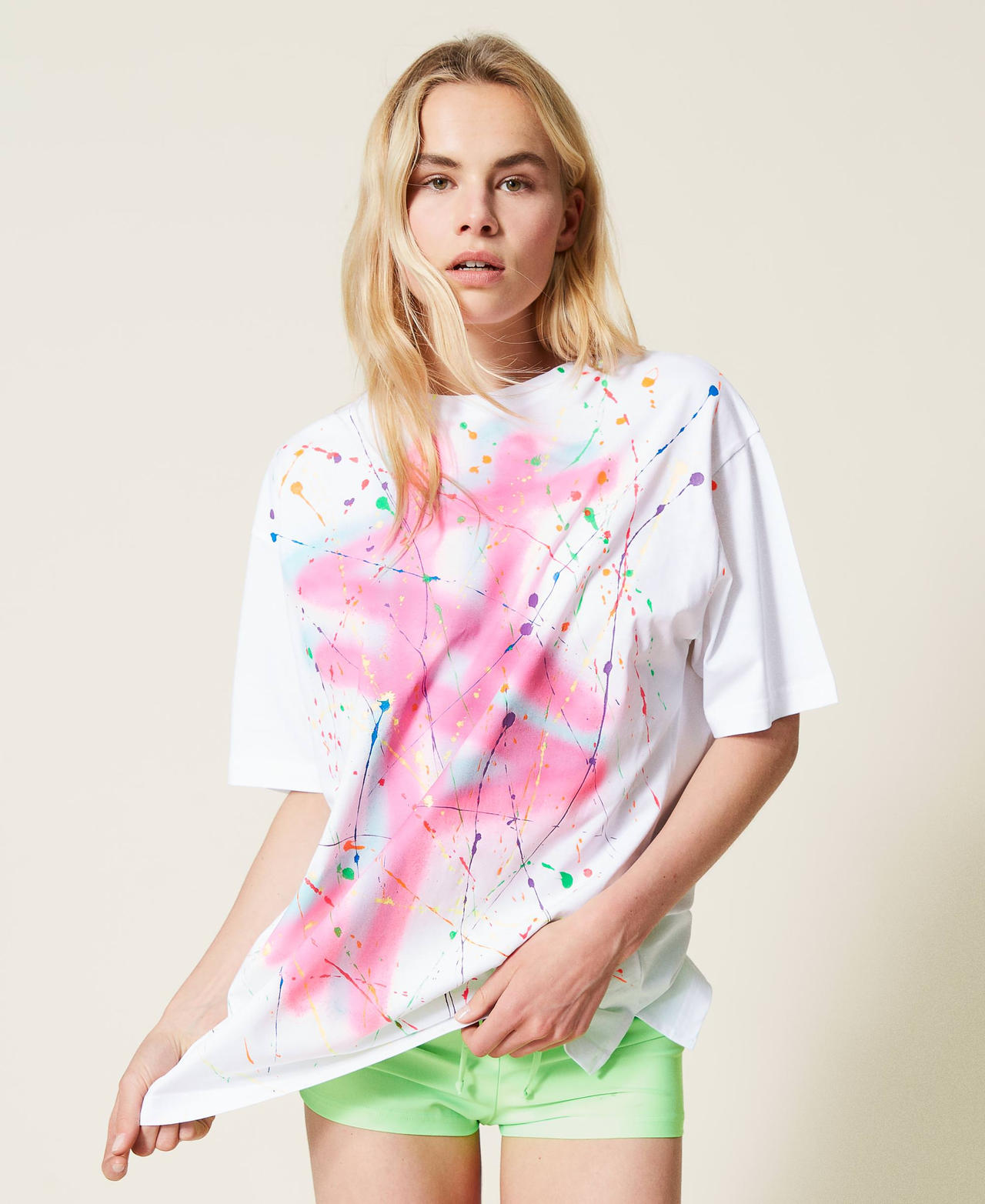 Hand-painted MYFO unisex t-shirt