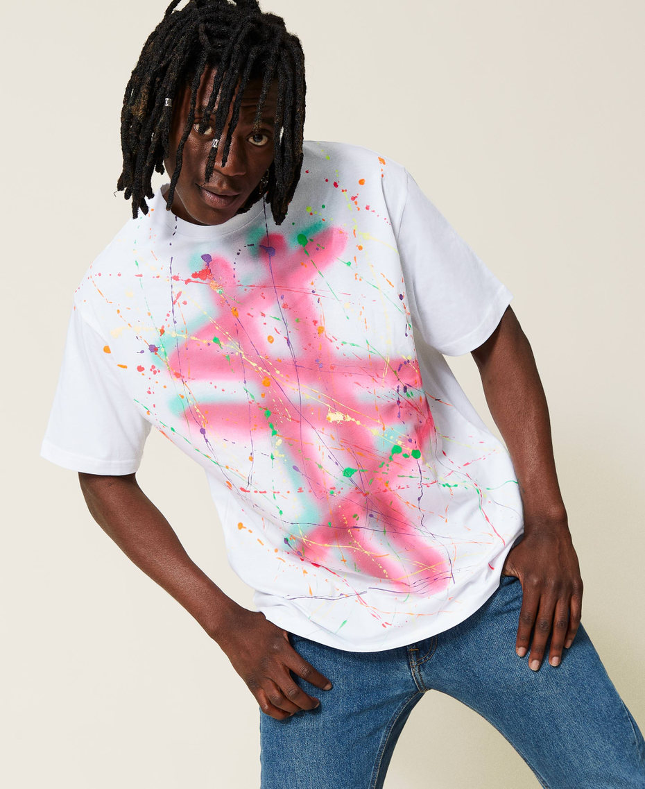 Hand-painted MYFO unisex t-shirt