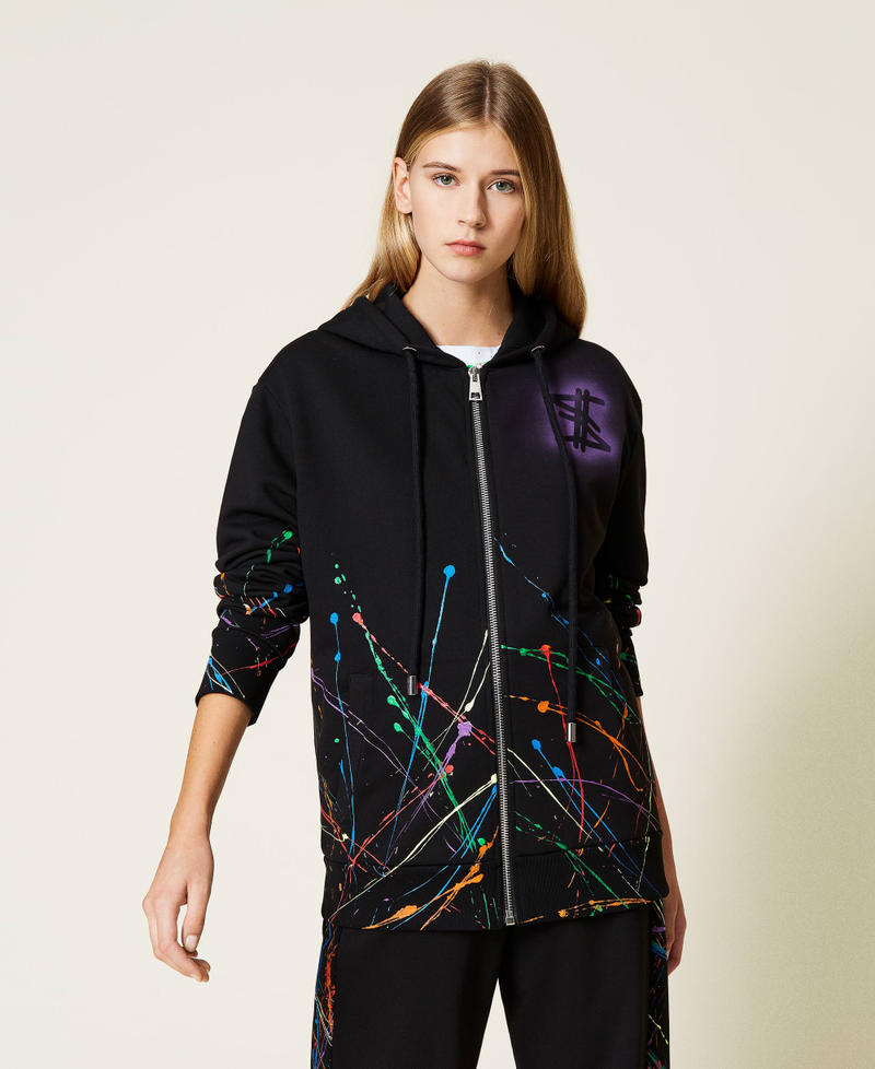 Sudadera unisex MYFO pintada a mano