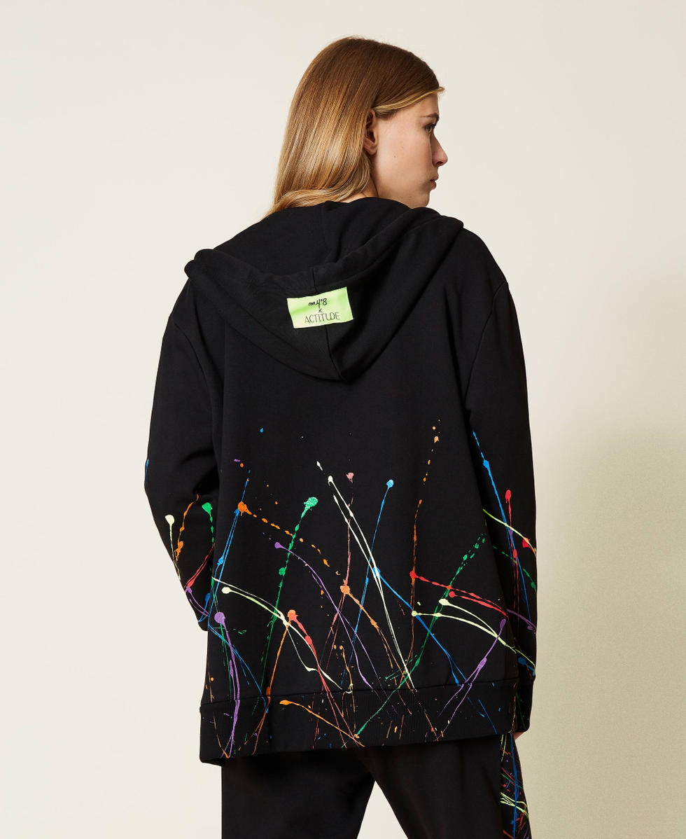 Hand painted MYFO unisex hoodie
