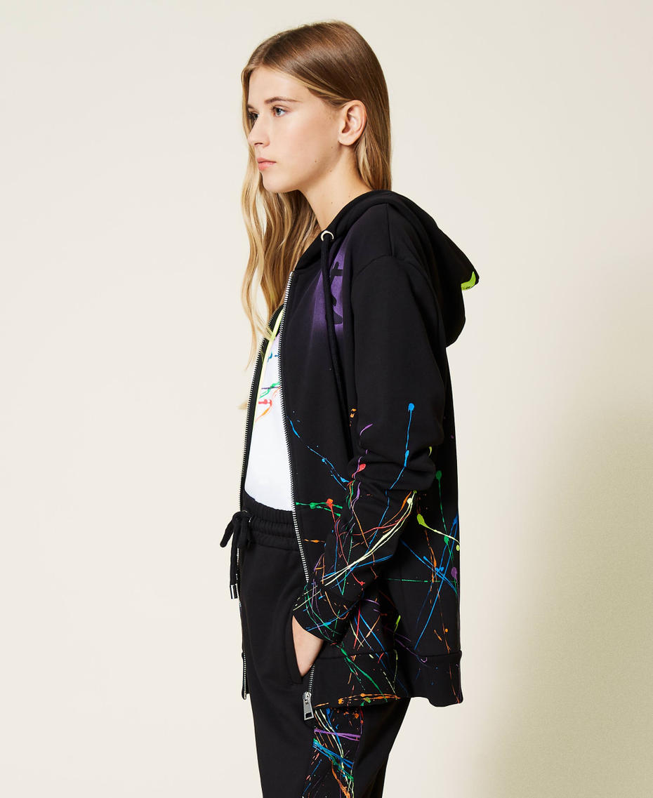 Sudadera unisex MYFO pintada a mano