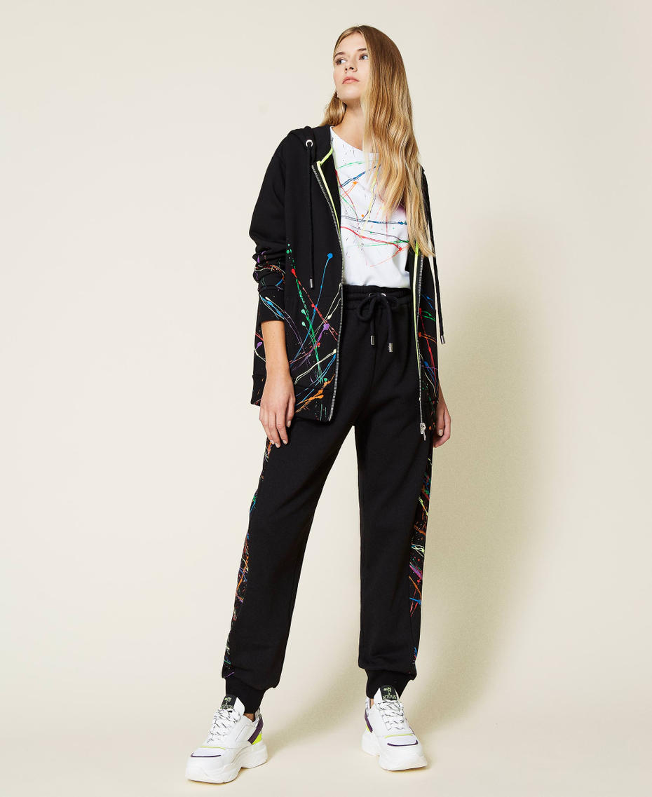 Sudadera unisex MYFO pintada a mano