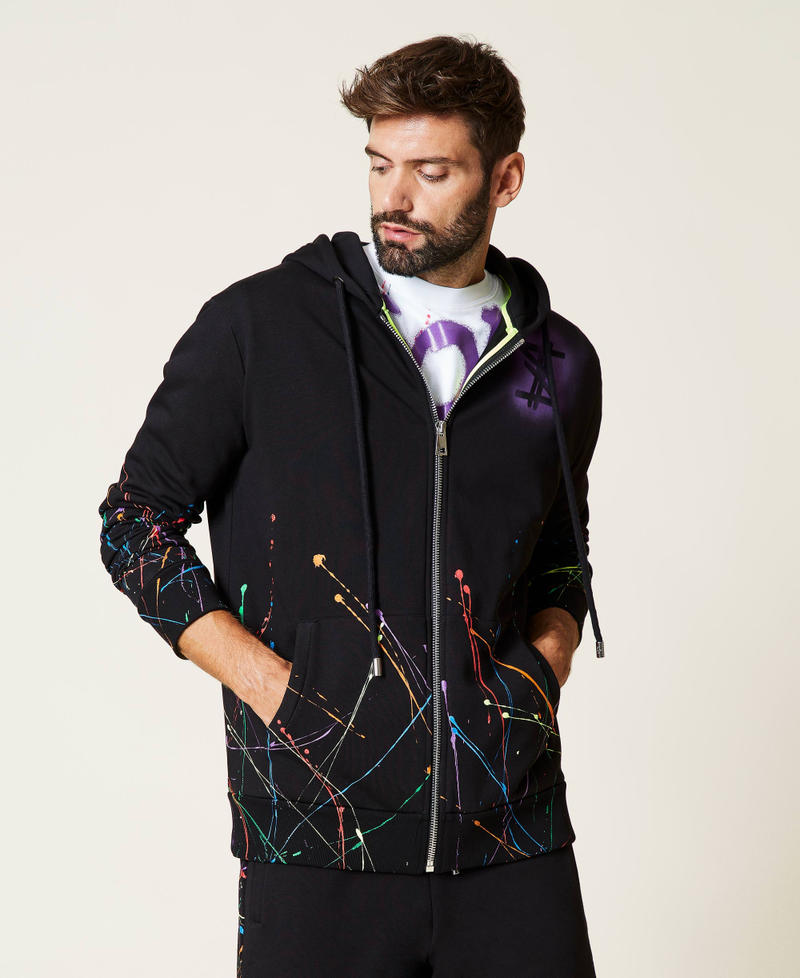 Sudadera unisex MYFO pintada a mano