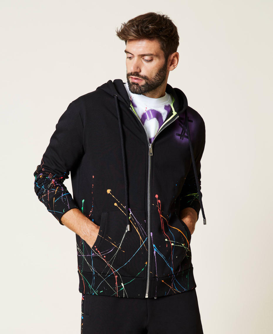 Sudadera unisex MYFO pintada a mano