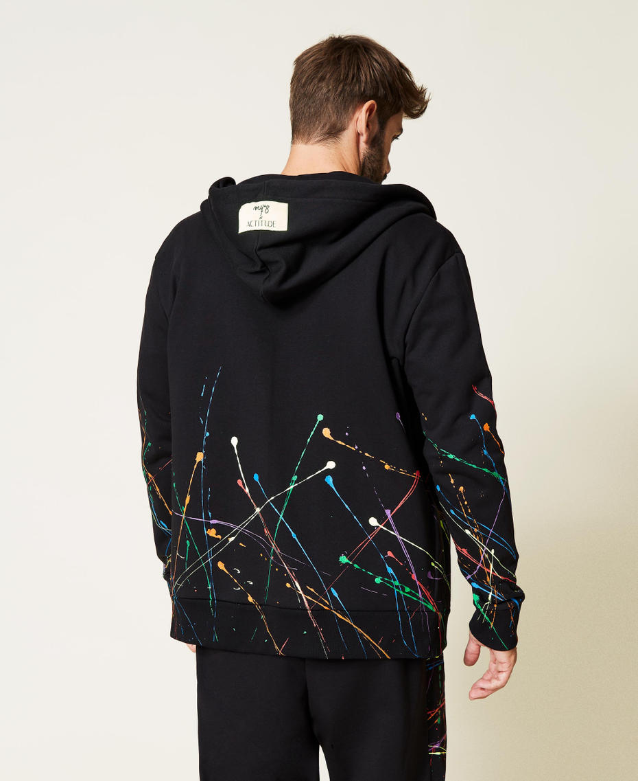 Sudadera unisex MYFO pintada a mano