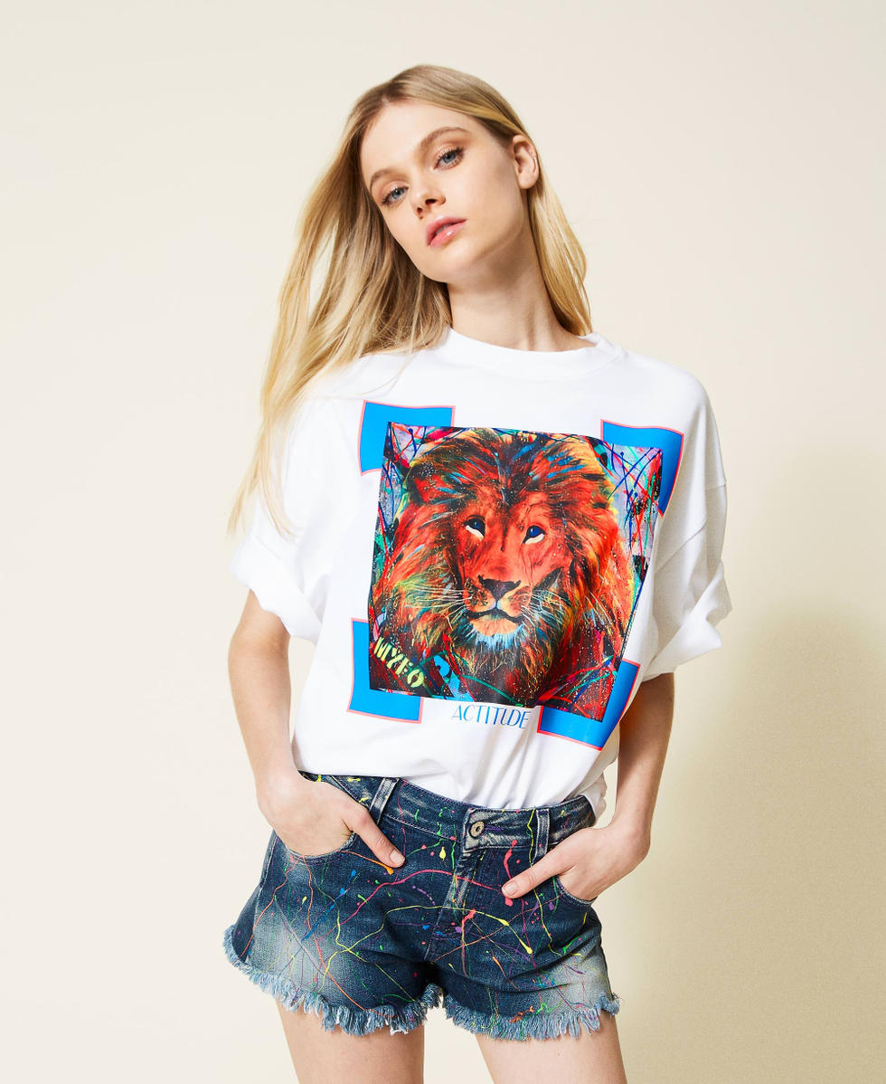 Jeans dipinti a mano deals