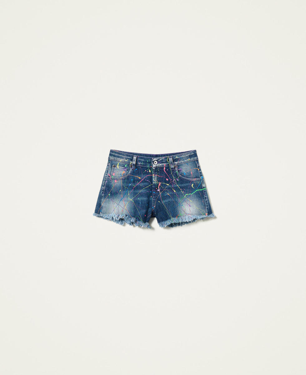 Short pintados a mano hot sale