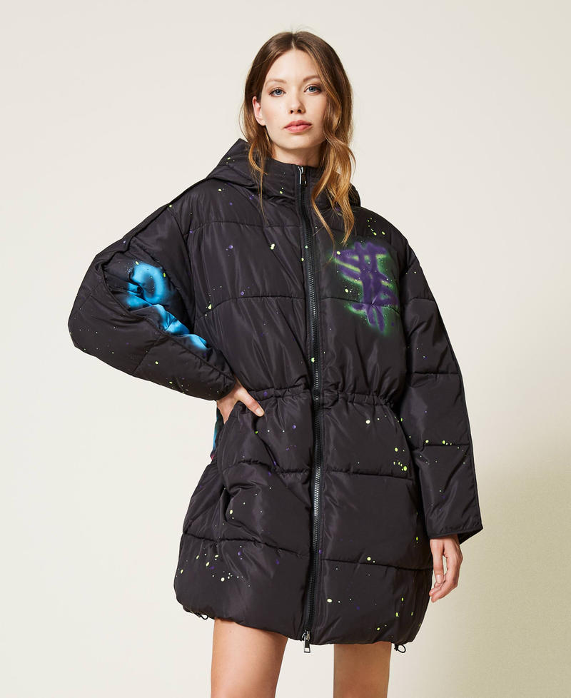 Doudoune MYFO peinte &agrave; la main