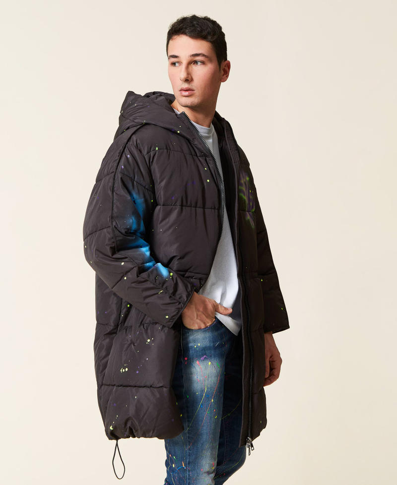 Doudoune MYFO peinte &agrave; la main