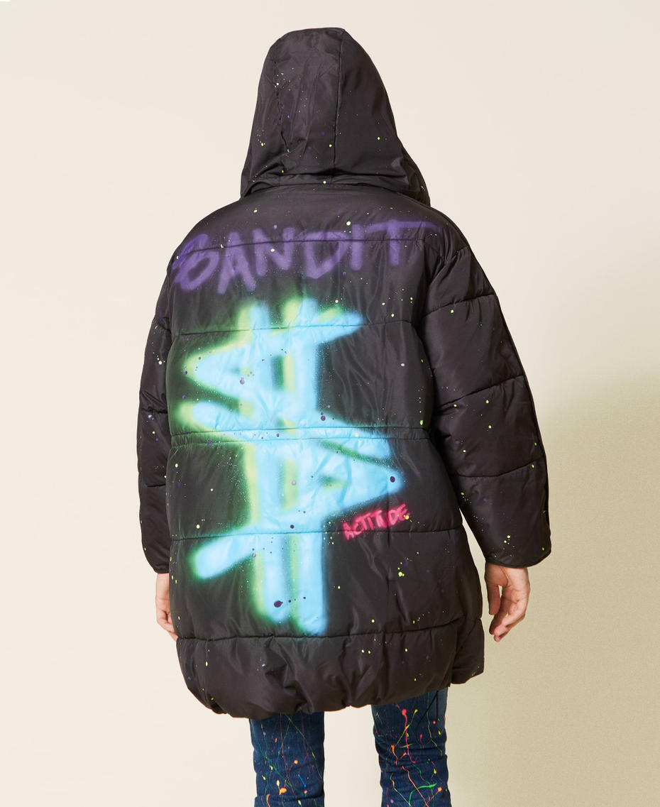 Doudoune MYFO peinte &agrave; la main