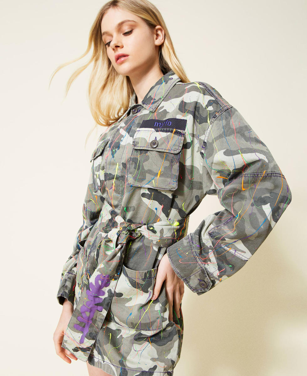 Abito camouflage twin set sales