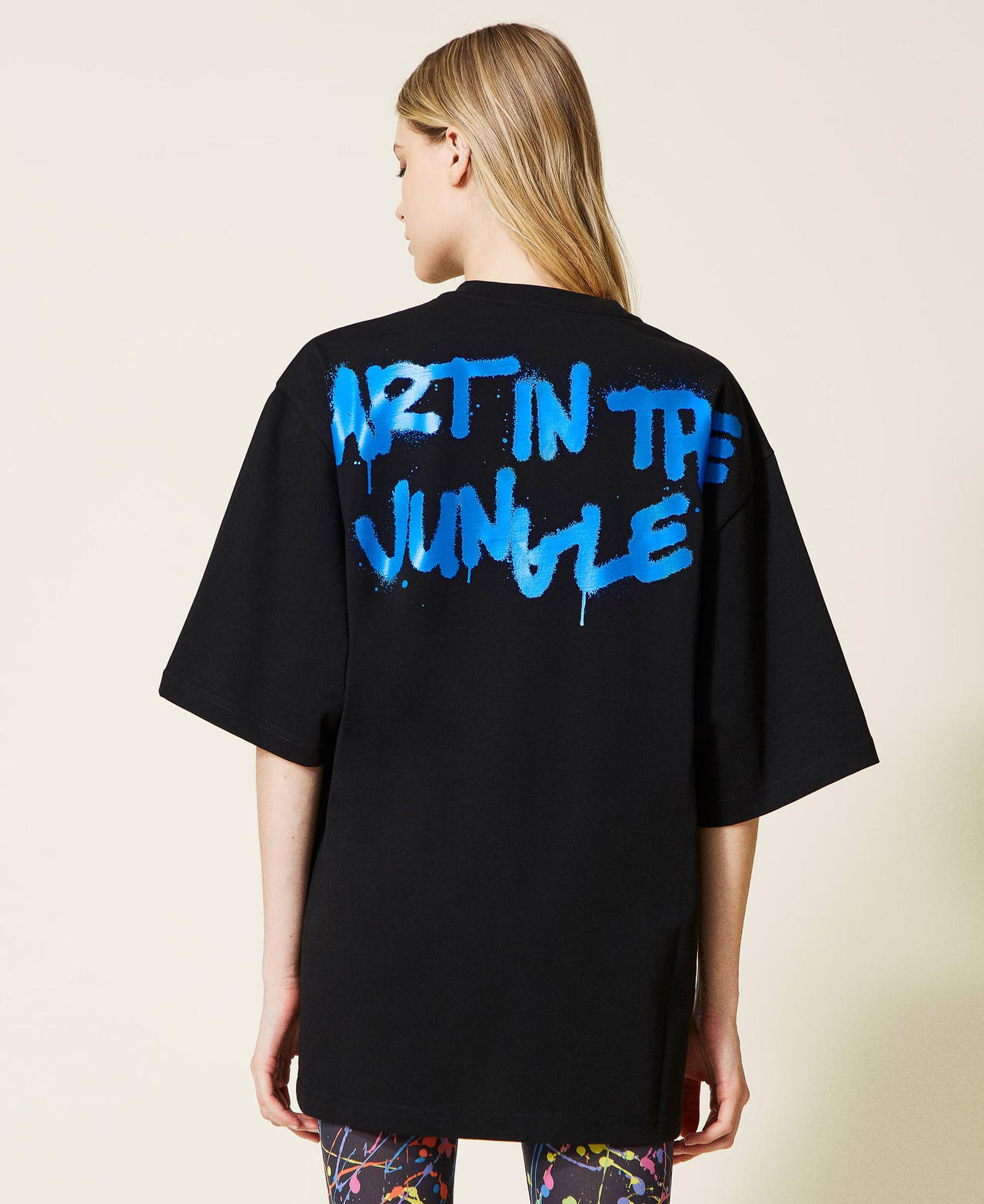 Myfo t-shirt with panther print