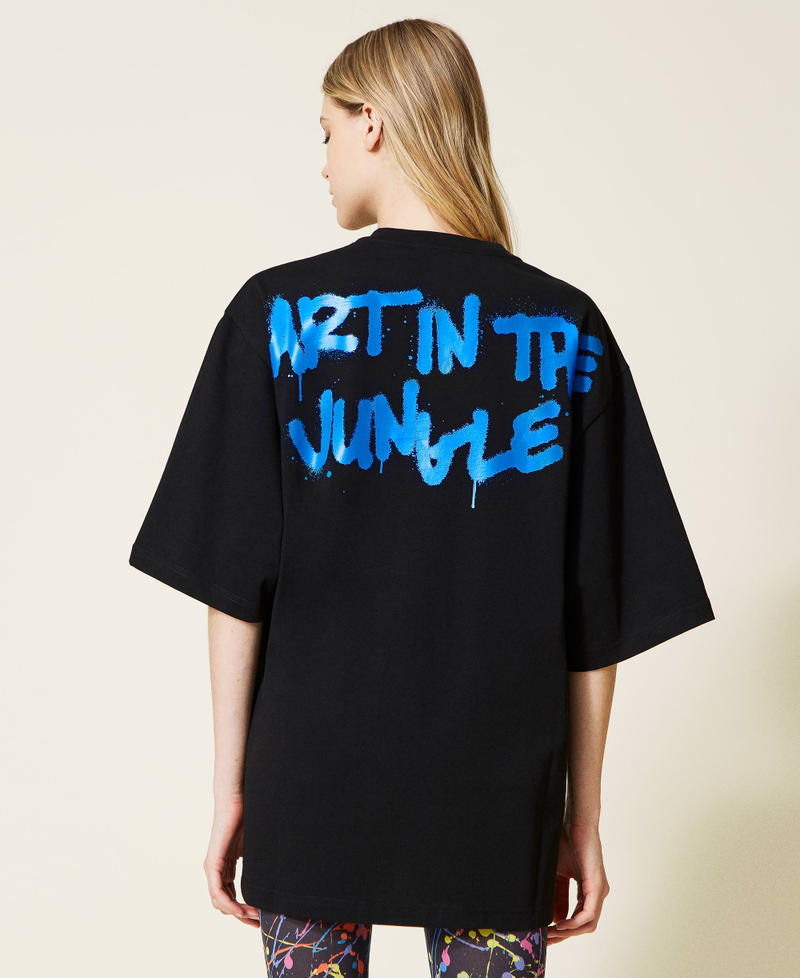 Myfo t-shirt with panther print