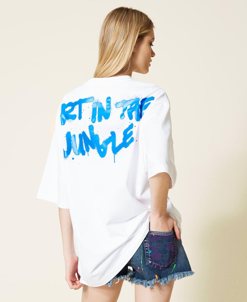 Myfo t-shirt with cheetah print