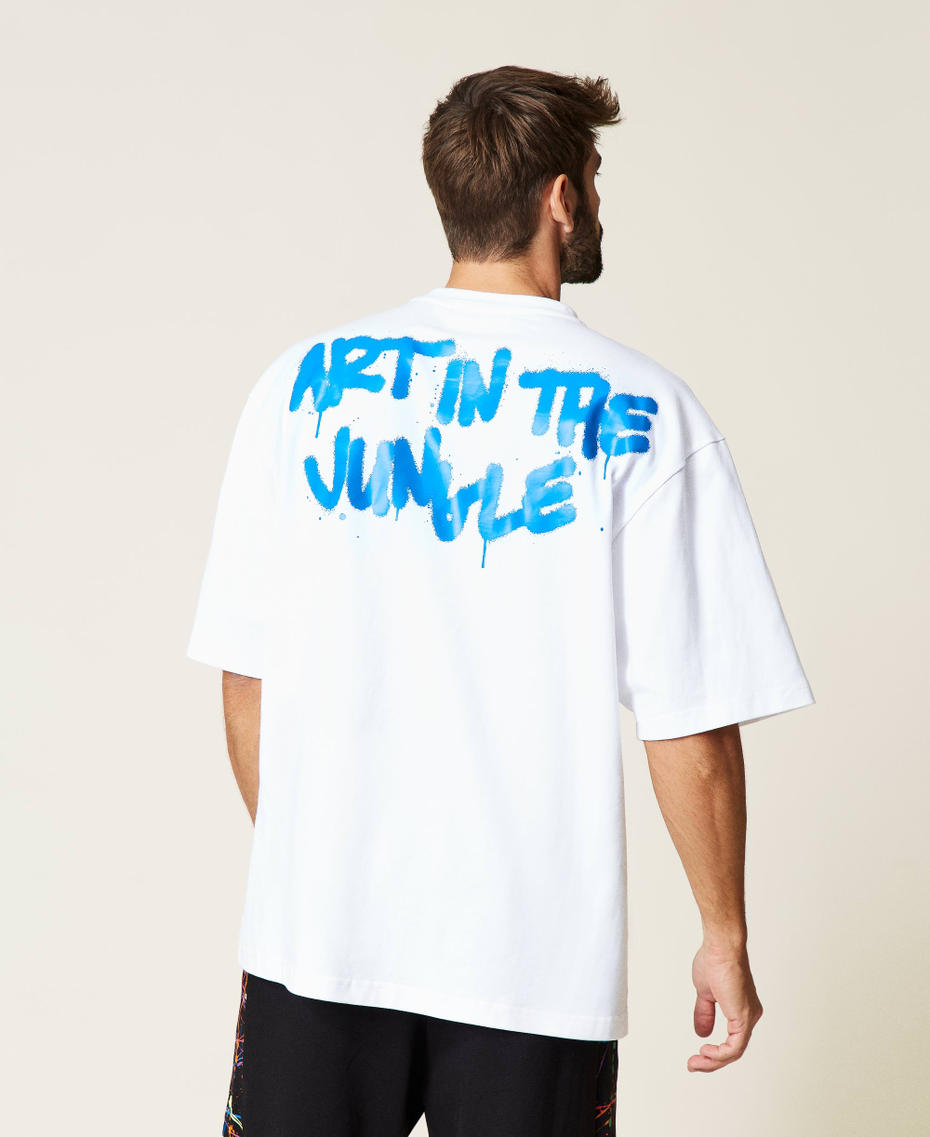 Myfo t-shirt with cheetah print