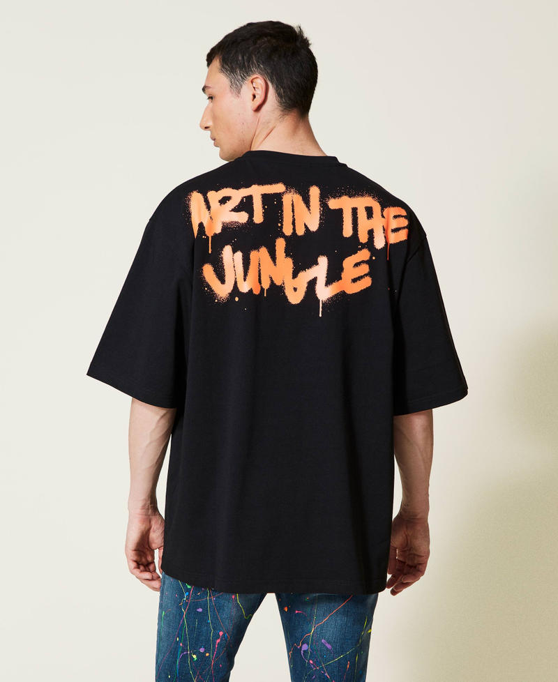 Myfo t-shirt with elephant print