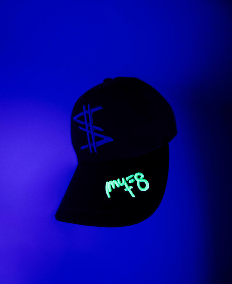 Cappello da baseball MYFO con monogram Nero Unisex 999AQ4100-01