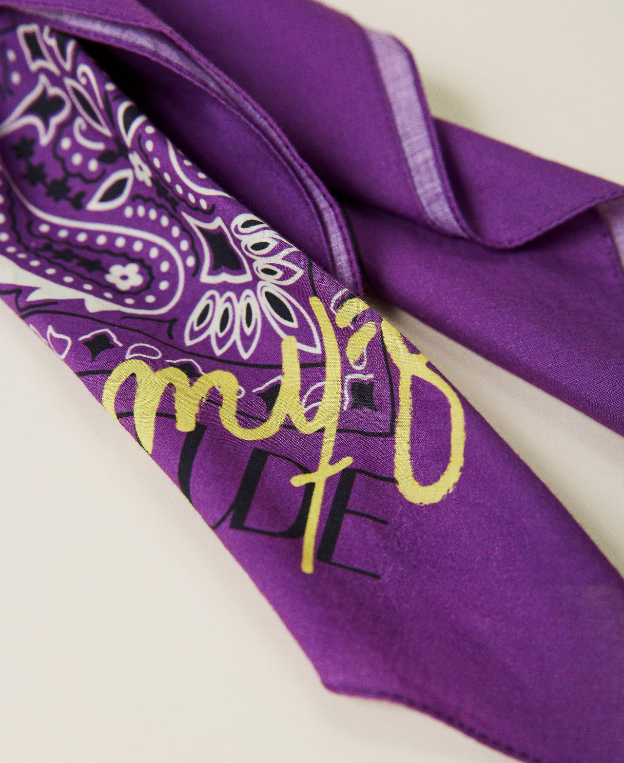 MYFO bandanna with exclusive print Purple Bandana Print Unisex 999AQ4110-03