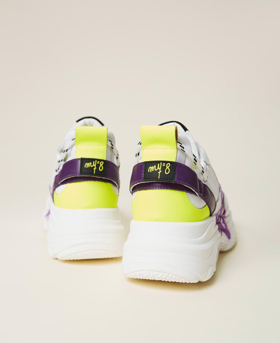 Leder-Sneakers von MYFO Weiß Unisex 999AQP150-04