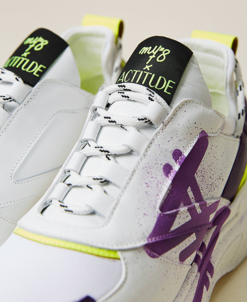 Sneakers MYFO de piel