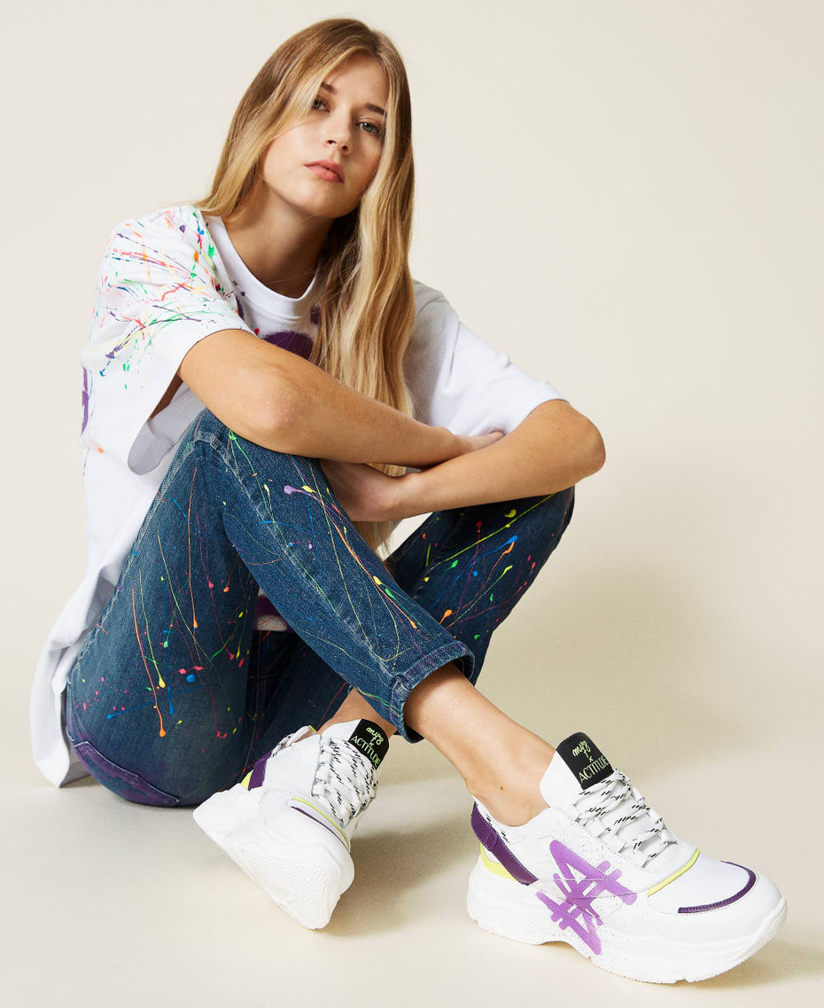 MYFO leather trainers